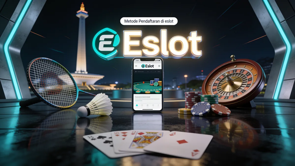 Metode Pendaftaran di eslot untuk pemain di Indonesia