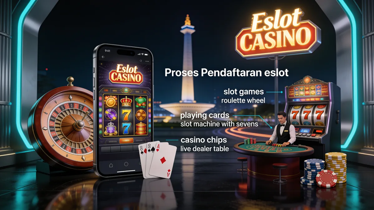 Proses Pendaftaran eslot — eslot di Indonesia